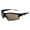 Black, variant on Brodie Golf Sunglasses Black Frame High Clarity Brown Lens