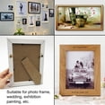 thumbnail image 4 of DEELLEEO 100 Pack Small Triangle Ring Steel Picture Hangers with Screws Picture Frames Picture Hang Solutions, 4 of 5