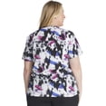 thumbnail image 3 of Dickies EDS Scrubs Top For Women V-Neck Print DK876, 3 of 7