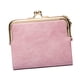thumbnail image 2 of Monedero para tarjetas de crédito, cartera de mano, llavero portátil, cartera ligera de moda de piel sintética con cremallera informal, mini monedero Rosa, 2 of 8
