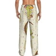 thumbnail image 3 of Daiia Frogs Men's Sleep Pant with Pockets and Drawstring,Pajama Pants-X-Large, 3 of 9