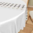 thumbnail image 5 of Tchckioa White Tablecloth,70 Inch Round Stain Proof Table Cloth Cover for Restaurant Decor, 5 of 6