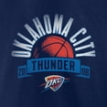 thumbnail image 4 of Women's Navy Oklahoma City Thunder '90s Graphic V-Neck T-Shirt, 4 of 4