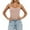 Rose Gold, variant on Women's Slim Fit Sleeveless Tank Top with Removable Padded Cups, Adjustable Spaghetti Straps, Double-Lined Camisole for Layering and Casual Wear