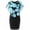 Light Blue, variant on Azrian Womens Dresses Summer Plus Size Fashion Solid Sleeveless Pullover Dress