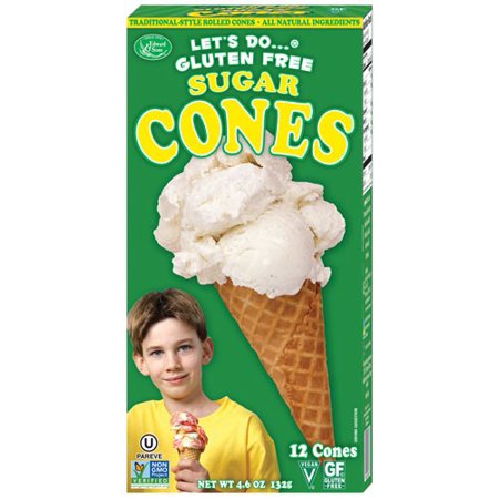 Let s Do Gluten Free Sugar Cones  4.6 Oz  12 Ct