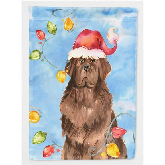 Christmas Lights Newfoundland Garden Size Flag