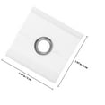 thumbnail image 2 of BESTYASH 6Pcs White Awning Eyelet Fasteners for Rv Canopy Piping and Portable Camping Hardware, 2 of 6