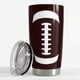 thumbnail image 3 of Vaso de fútbol Sandjest de acero inoxidable de 20 onzas, aislante, 3 of 7