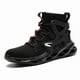 thumbnail image 1 of Botas de trabajo con punta de acero indestructibles para hombre, botas para exteriores, zapatos militares de seguridad, 1 of 5