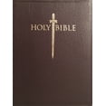thumbnail image 2 of KJVER Sword Study Bible Personal Size Large Print Burgundy Genuine Leather Indexed : King James Version Easy Read (Hardcover), 2 of 2