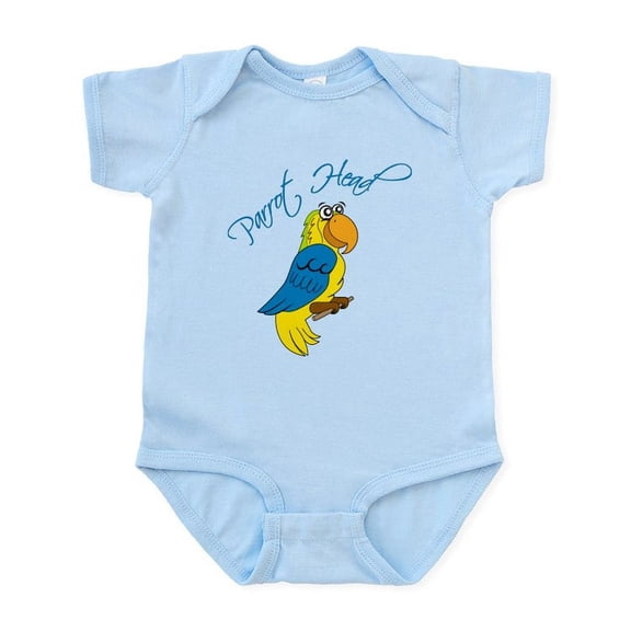 CafePress - Parrot Head Infant Bodysuit - Baby Light Bodysuit, Size Newborn - 24 Months