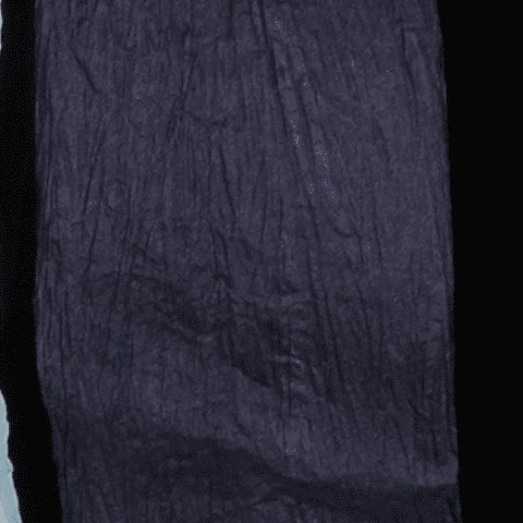 Navy Blue Semi Crushed Paper Craft Ribbon 4" x 108 Yards