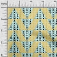 thumbnail image 1 of oneOone Organic Cotton Voile Fabric Stripe|Diamond & Triangle Geometric Printed Craft Fabric BTY 42 Inch Wide, 1 of 4