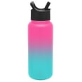 thumbnail image 2 of Simple Modern Summit 32 oz Ombre and Sorbet Insulated Stainless Steel Water Bottle with Straw and Wide Mouth Lid, 2 of 7