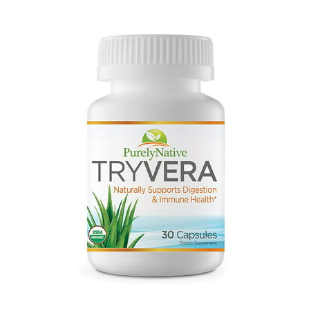 TRYVERA - Naturally Relieves Bouts of Indigestion, Acid Reflux, Heartburn, Gas, Bloating and Constipation. Helps with Regularity & aids