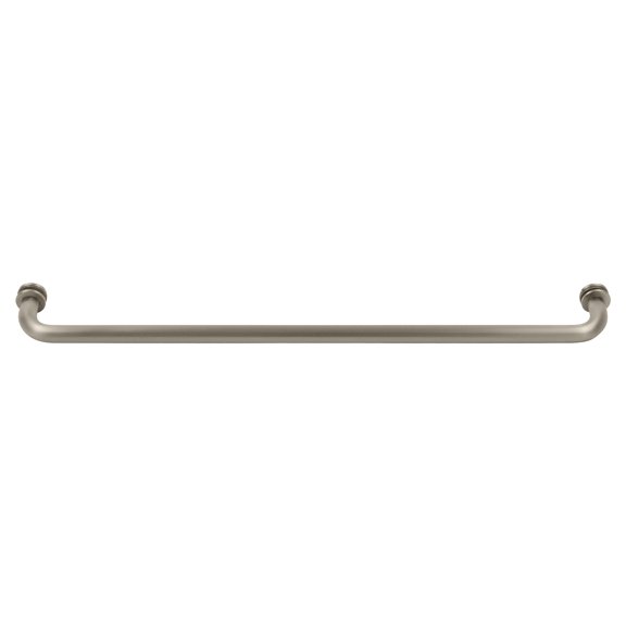 CRL BM24SN Satin Nickel 24" BM Series Tubular Single-Sided Towel Bar