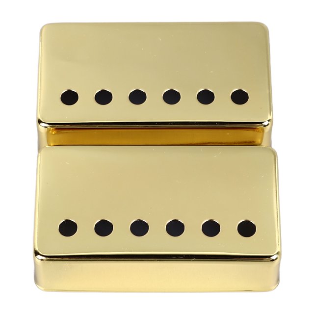 <p>Electric Guitar Pickup Shell Guitar Dual Coil Pickup Cover 2Pcs Electric Guitar Humbucker Pickup Shell Brass Professional Guitar Pickup Cover For Gold</p>