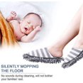 thumbnail image 5 of (gris)zapatos En Microfibra Doux Lavable Rutilisable Multifonctionnel Chaussettes De Pied En Microfibre Pantoufles Chaussures Pour Salle De Bain, 5 of 5