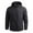 Black, variant on Babysbule Mens Jackets Men's Thin Jacket Casual Sports Windbreaker Hooded Jacket