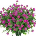thumbnail image 1 of 4 Bundles Outdoor Artificial Fake Uv Ant No Fade For En Home R (fuchsia), 1 of 5