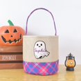 thumbnail image 4 of AKEGAMN Liquidation! Panier de Rangement en Imitation Lin d'Halloween Centre Commercial Parc Décoration Intérieure et Extérieure Ornements Panier Portable Panier de Rangement en Imitation Lin d'Halloween Centre Commercial Parc Intérieur et Extérieur de, 4 of 9
