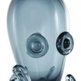thumbnail image 4 of 9" x 8" Dark Blue Glass Cute Ombre Octopus Sculpture with Curved Tentacles, by DecMode, 4 of 9