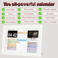 thumbnail image 5 of Smart Digital Family Calendar with 10.1 Inch Touch Screen, Multi-Platform Calendar Sync to Electronic Chore Planner, Wall & Fridge Mountable, 5 of 8
