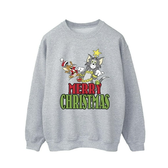 Tom And Jerry Chandail en Molleton Boules de Noël pour Hommes