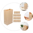 thumbnail image 3 of GOOHOCHY 20Ud Bolsas De Papel Kraft Resistentes A Para Uso En Almacenamiento Y Mercado, 3 of 8