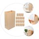 thumbnail image 3 of GOOHOCHY 20Ud Bolsas De Papel Kraft Resistentes A Para Uso En Almacenamiento Y Mercado, 3 of 8