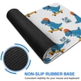 thumbnail image 6 of Long Mouse Pads for Desk,Skateboarding Dinosaur Pattern Desk Mats on Top Of Desks, Desk Mouse Pad Extra Large with 3mm Non-Slip Base and Stitched Edge for Gaming,Office,Work,Home 31.5"x11.8", 6 of 6
