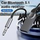 thumbnail image 3 of Wireless Bluetooth Aux Adapter Usb 3.5mm Jack Car Audio Aux Bluetooth 5.1 Handsfree Kit For Car Receiver Bt Transmitter, 3 of 5