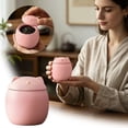 thumbnail image 1 of Outdor Ceramic Cat Jar With Lid 180 Ml Storage For And White Protective And Airtight For Living Area, 1 of 6