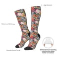 thumbnail image 4 of Naloa Tropical Fruit Thigh High Socks Extra Long Stretchy Sock Women Over Knee High Opaque Stocking Daily Wear, 4 of 6