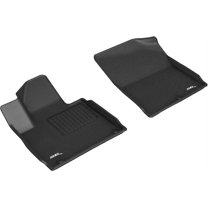 3D MAXpider 2021-2023 Fits Kia Sorento Kagu Black 1st Row Carbon Fiber Embossed Pattern Floor Mat L1Ka05811509