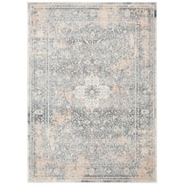 SAFAVIEH Alhambra Dawa Oriental Area Rug, Cream/Grey, 5'3" x 7'7"