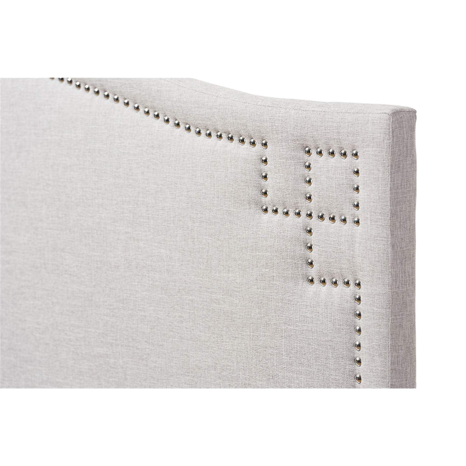 Baxton Studio Aubrey Modern and Contemporary Upholstered Headboard, Multiple Sizes and Colors