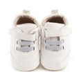 thumbnail image 2 of Biezeib Baby Flats, Soft Sole Non-slip Walking Shoes Indoor Outdoor Toddler Shoes for Girls Boys, 2 of 8