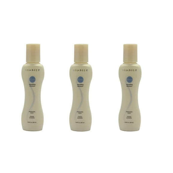 Biosilk Smoothing Shampoo 2.26oz (Pack of 3)