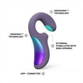 thumbnail image 2 of LELO ENIGMA Double Sonic Triple Stimulation G Spot Vibrator Waterproof Women, Cyber Purple, 2 of 6
