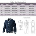 thumbnail image 2 of Mens Autumn And Winter Corduroy Double Pocket Hooded Jacket Casual Stand Collar Cardigan Button Long Sleeve Hooded Casual Jacket Baseball, 2 of 3