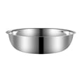 thumbnail image 1 of Cuenco para mezclar de acero inoxidable, ensaladera, lavabo para lavar frutas y verduras, lavabo grueso para servir para mezclar, hornear y cocinar M, 1 of 8