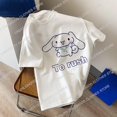 thumbnail image 1 of Camiseta de Anime Sanrio Cinnamoroll para mujer, dibujos animados Kawaii, manga informal, camisetas de calle de gran tamaño de algodón Harajuku, camisetas para mujer xuanjing  unisex, 1 of 2