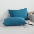 thumbnail image 5 of Ntbay Microfiber Pillowcase set - 2 Pack - Envelope Closure Pillow Cases - Standard - Slate Blue, 5 of 5