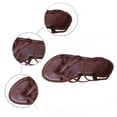thumbnail image 6 of LRen Women's Square Toe Flip Flops Loop Flat Sandals Casual Open Toe Sandals for Summer Beach Daily Wear Thong Sandals for Women, 6 of 10