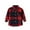 Black, variant on WOYY Infant Boys Classic Plaid Button Up Shirt Casual Long Sleeve Flannel Pocket Shirt