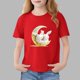 thumbnail image 1 of Blusas y camisas de manga corta con cuello redondo para niños Camiseta de verano de manga corta estampada para niñas Jersey elegante de cuello redondo para niñas Top de algodón para niños, 1 of 6