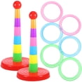 thumbnail image 1 of Shisuyan 2 Sets Practice Games Toys Activity Stacking Cups with Throwing Circles Kids Games, 1 of 8