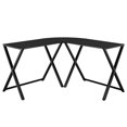 thumbnail image 1 of Pemberly Row Bureau d'Ordinateur en Forme de L 51 Pouces Noir, 1 of 3